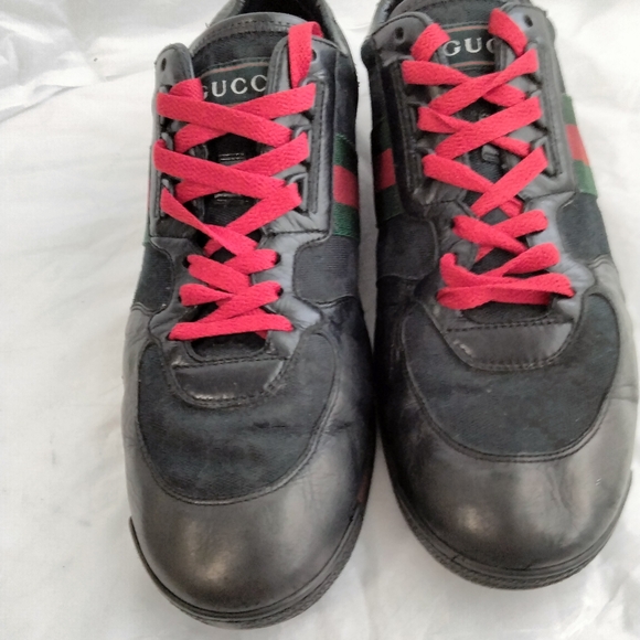 Gucci GG Guccissima Web Stripe sneakers men's 10 - Picture 13 of 16